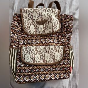 Boho Mini Backpack